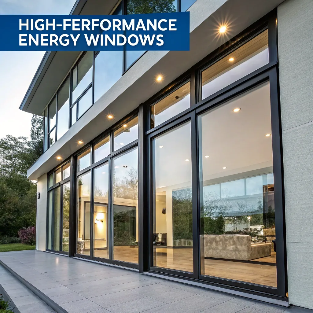 High-performance energy efficient window